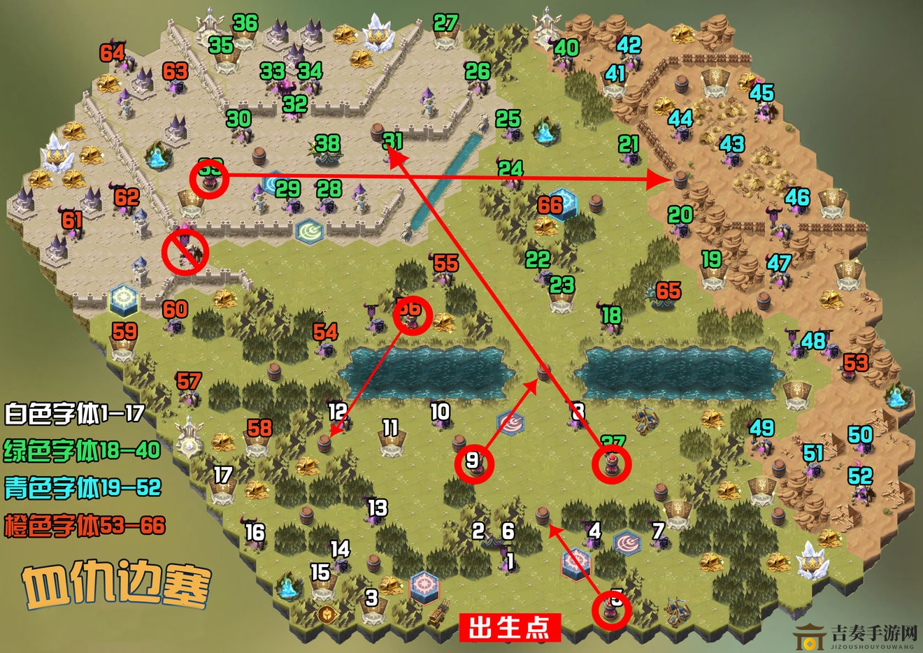 劍與遠(yuǎn)征血仇邊塞路線大全 最快通關(guān)路線分享